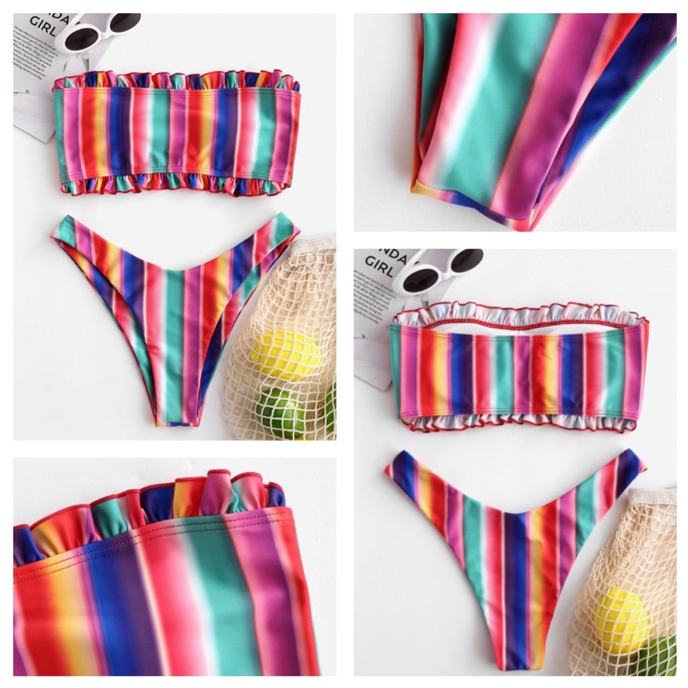 NWOT 🌈 Rainbow Bikini